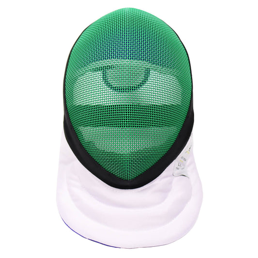 LEONARK Green 350NW Fencing Epee Mask Helmet CE Certified National Grade Masque