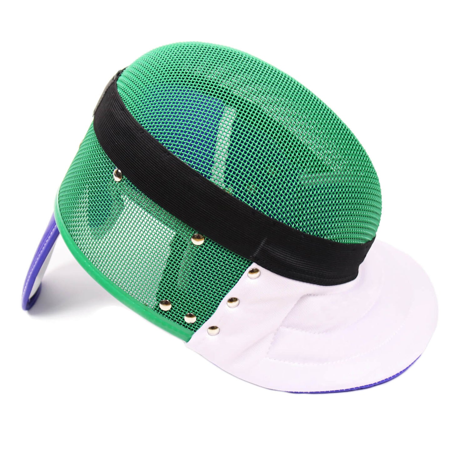 LEONARK Green 350NW Fencing Epee Mask Helmet CE Certified National Grade Masque