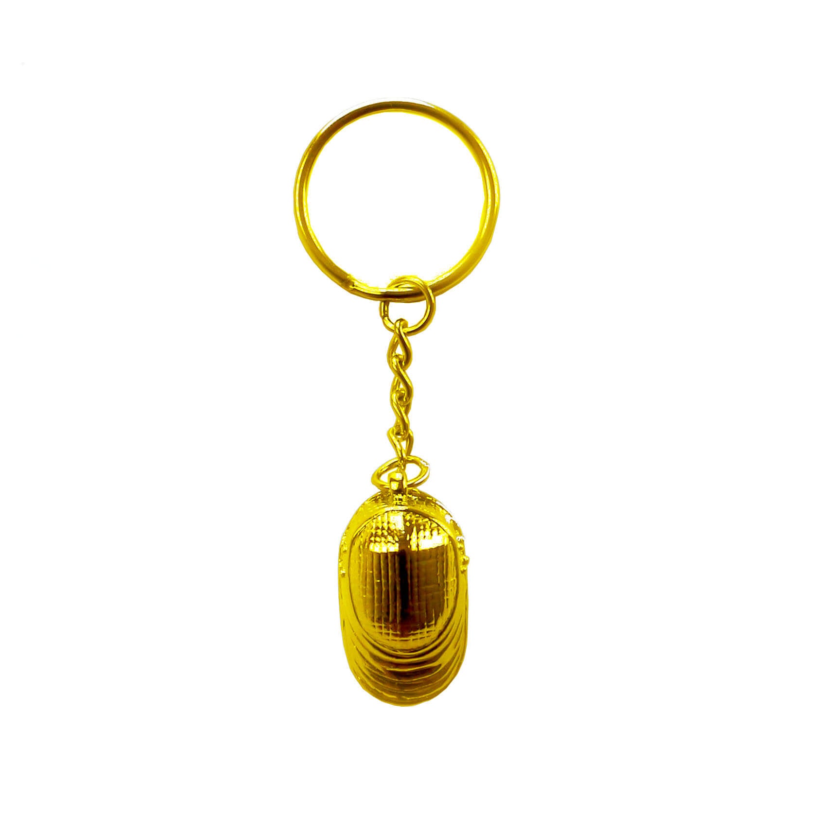Mygamedaystore Texas Longhorns Keychain Spinner Nickel/Gold