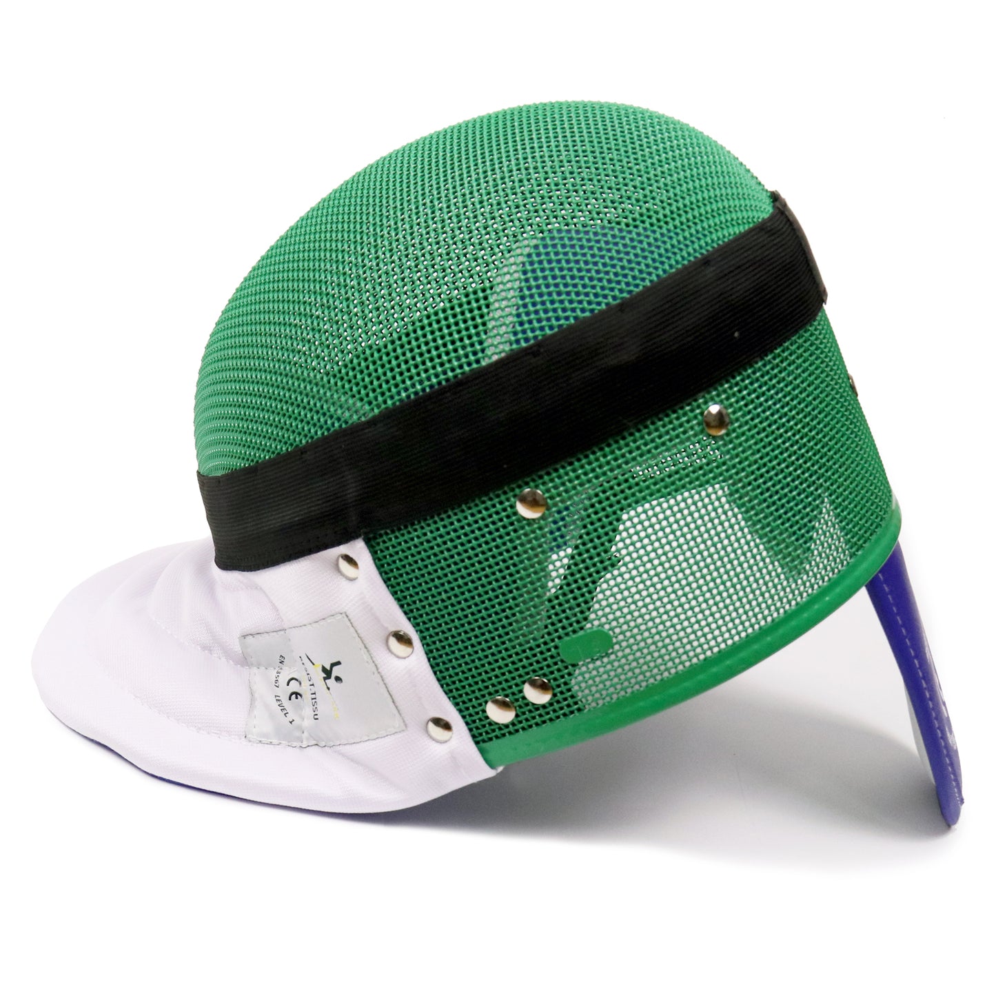 LEONARK Green 350NW Fencing Epee Mask Helmet CE Certified National Grade Masque